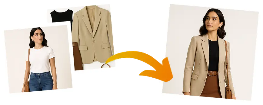 Try on **Clothes** from a Photo